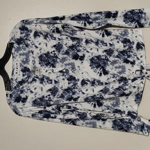 NWT K. I. K. I . T Tie dye blue shirt